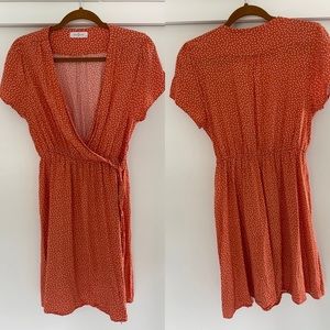 Bates Sisters Boutique Orange Summer Dress